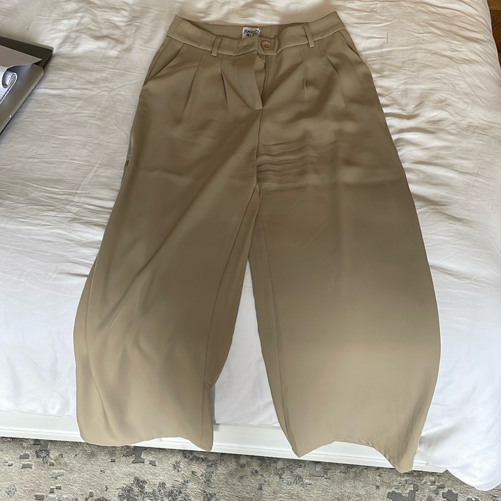 Princess Polly Tan Trouser (Size 6)